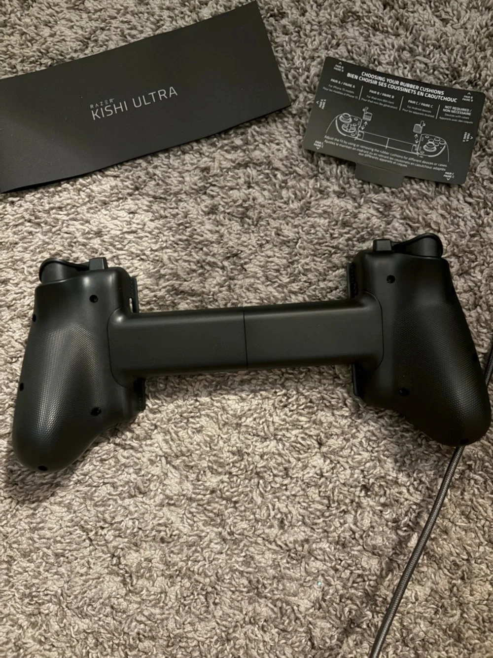 Razer Kishi Ultra Mobile Game Controller - Black